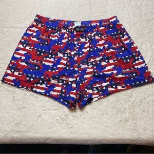 Polo Ralph Lauren Co Red White Blue Boxer Shorts Size XL